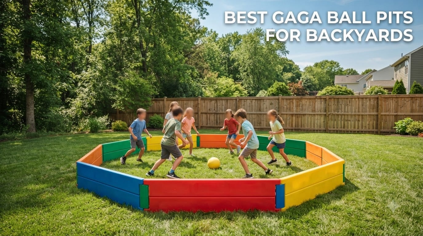 best gaga ball pits for backyards
