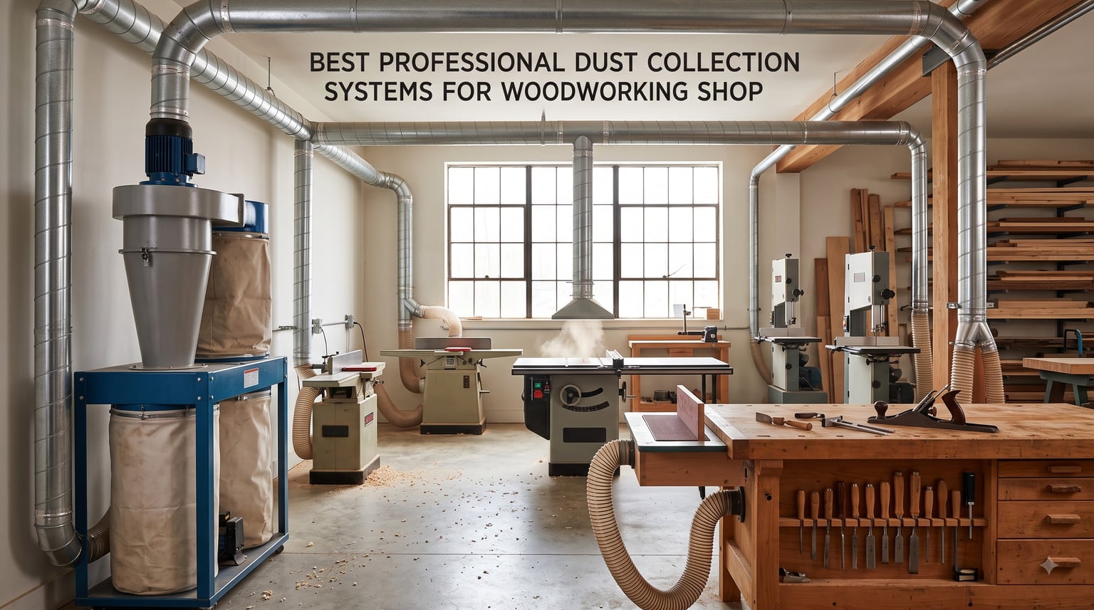 best professional dust collection systems for woodworking shop