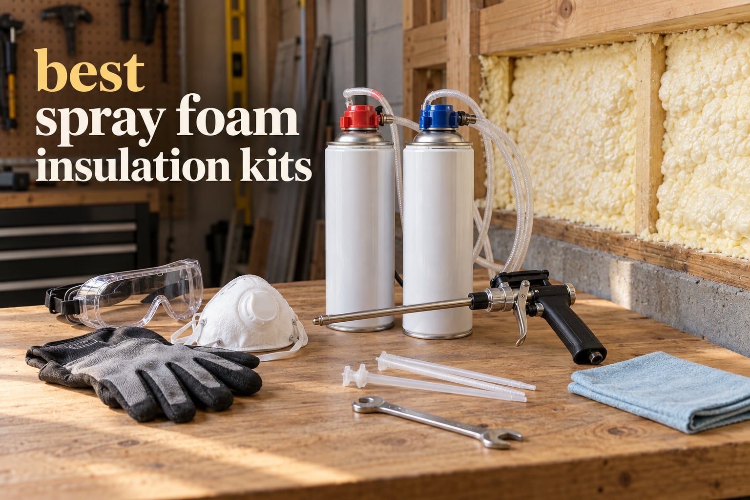 best spray foam insulation kits