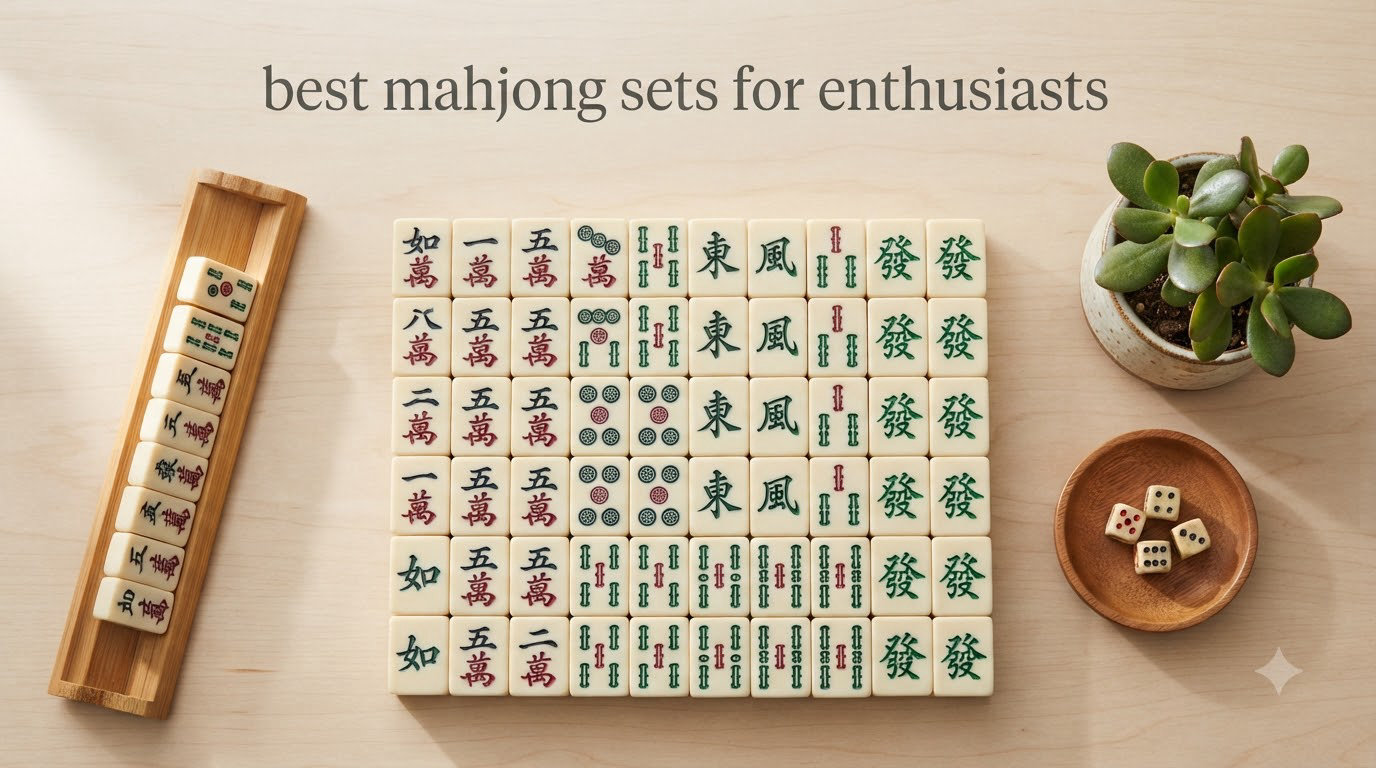 best mahjong sets for enthusiasts