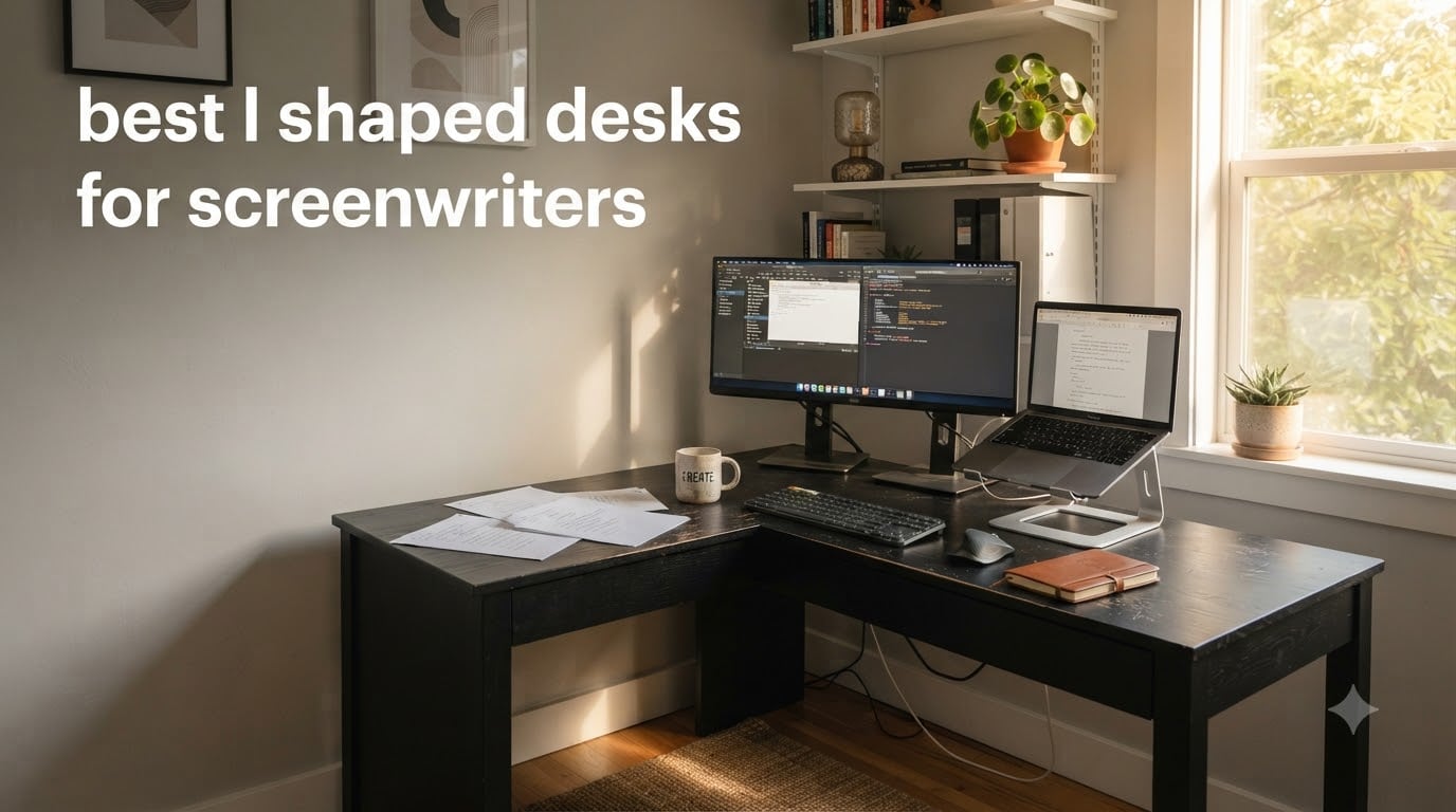 best l shaped desks for screenwriters
