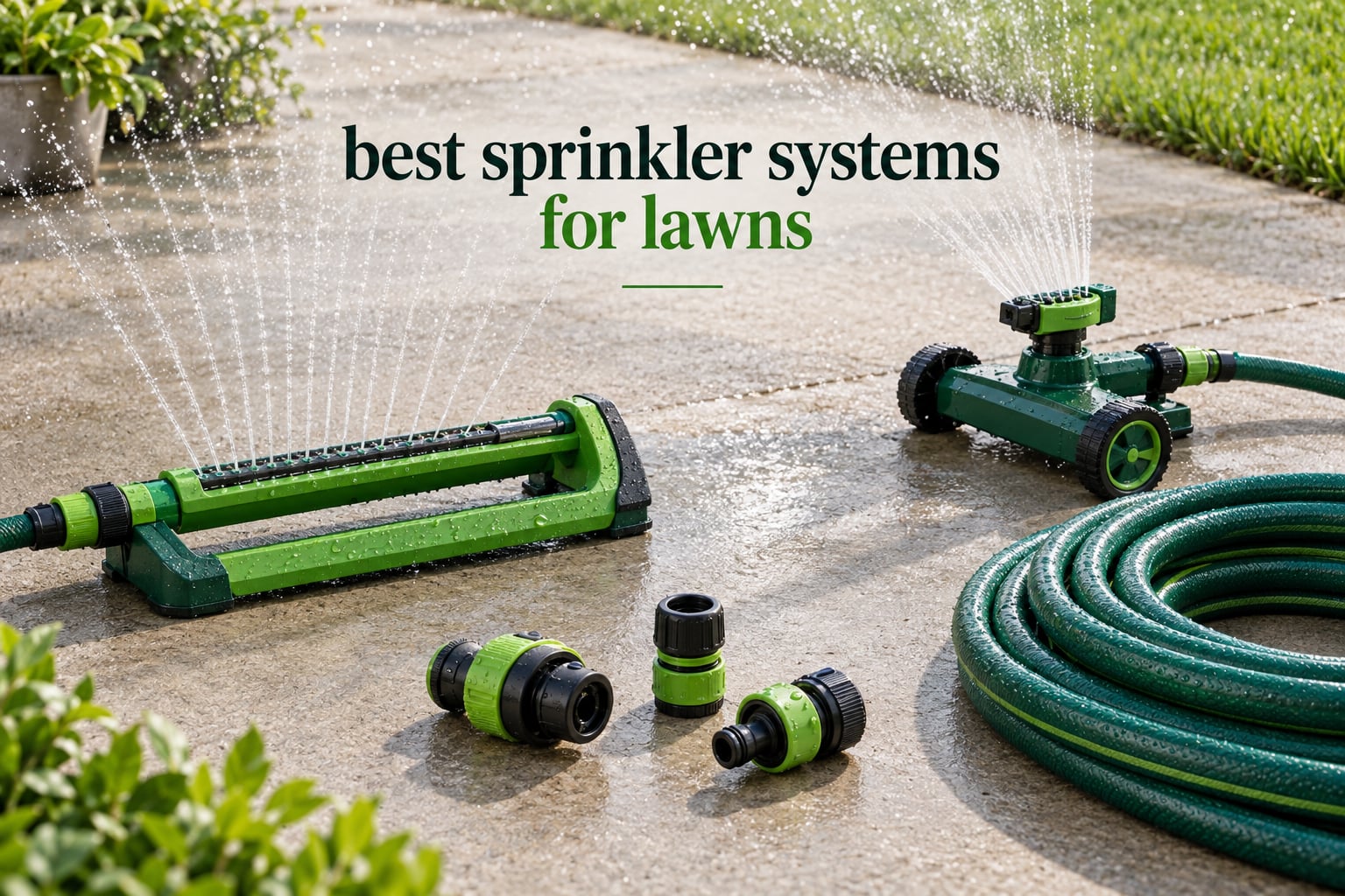 best sprinkler systems for lawns