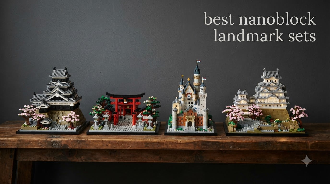 best nanoblock landmark sets