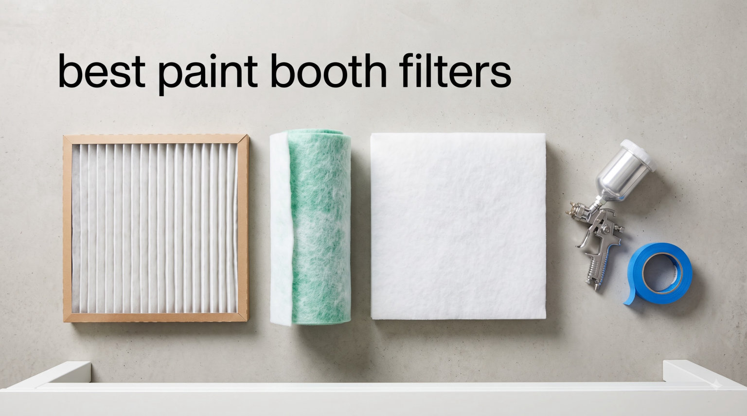best paint booth filters