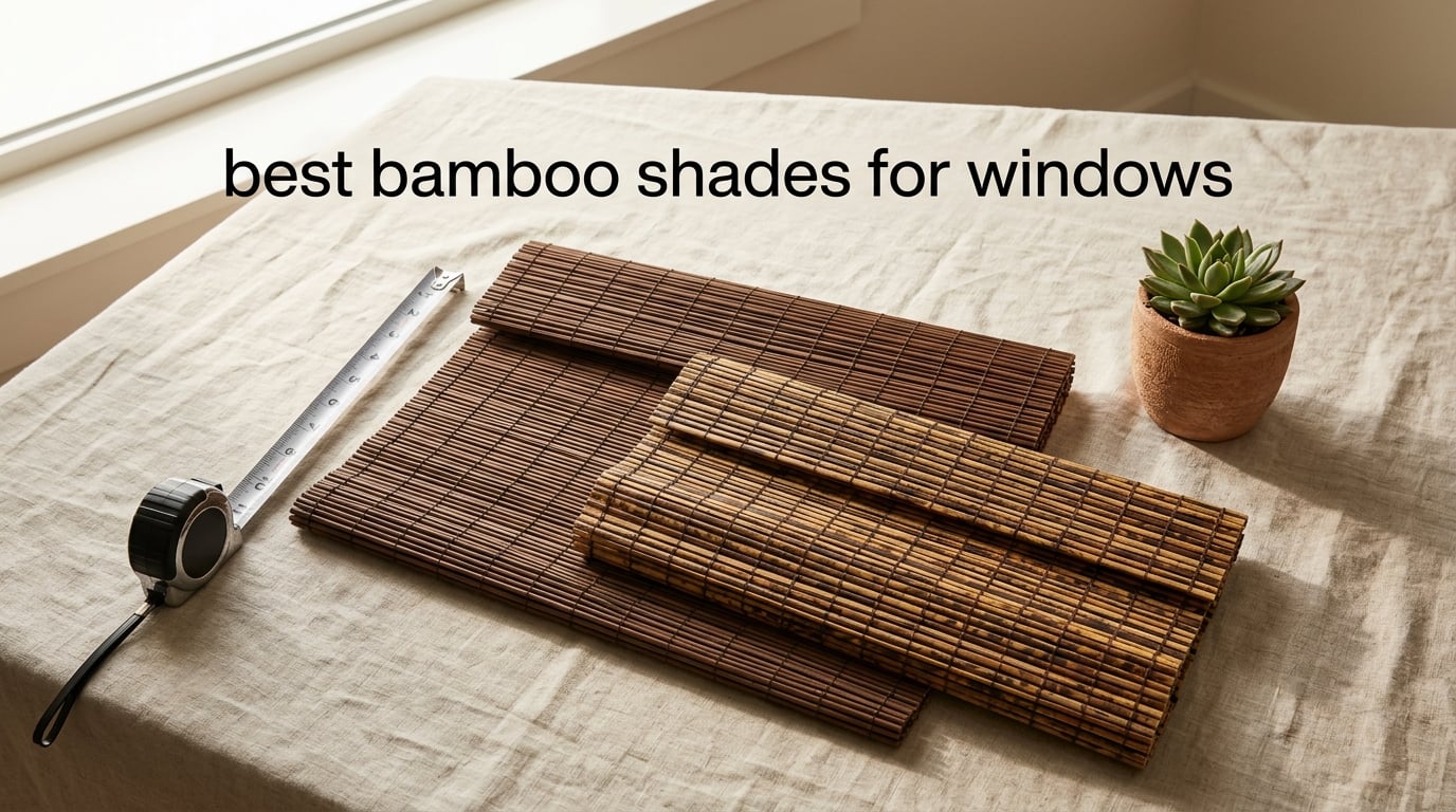 best bamboo shades for windows