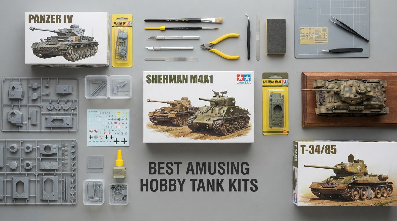 best amusing hobby tank kits