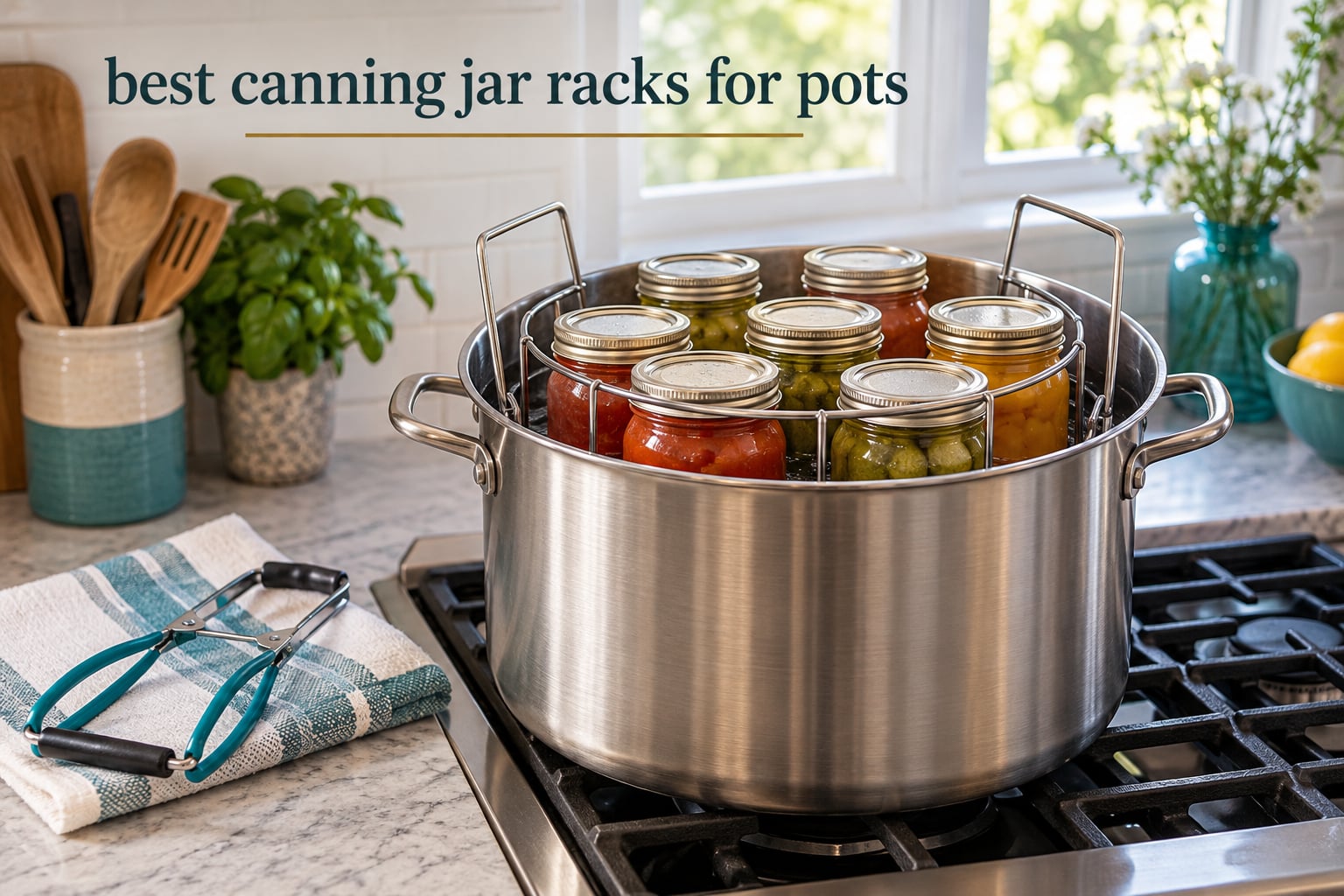 best canning jar racks for pots