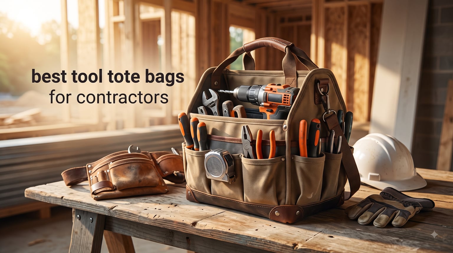 best tool tote bags for contractors