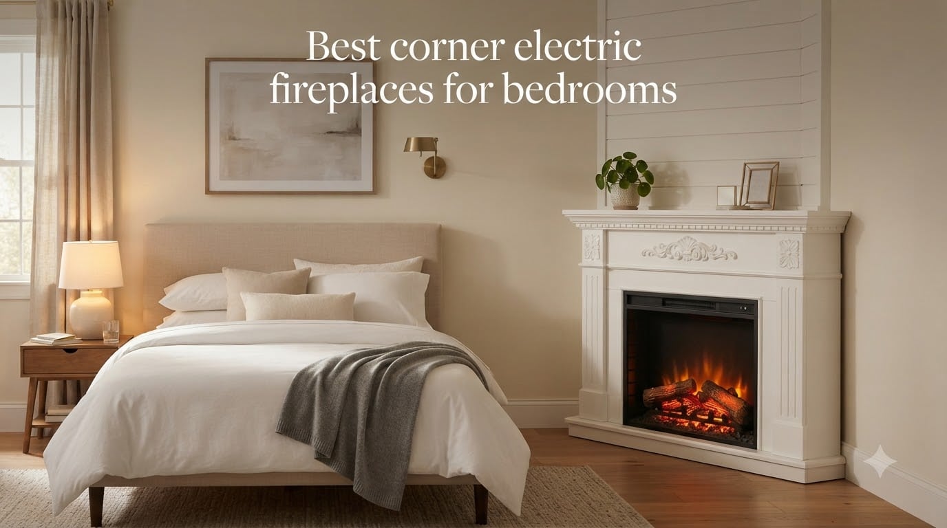 Best corner electric fireplaces for bedrooms