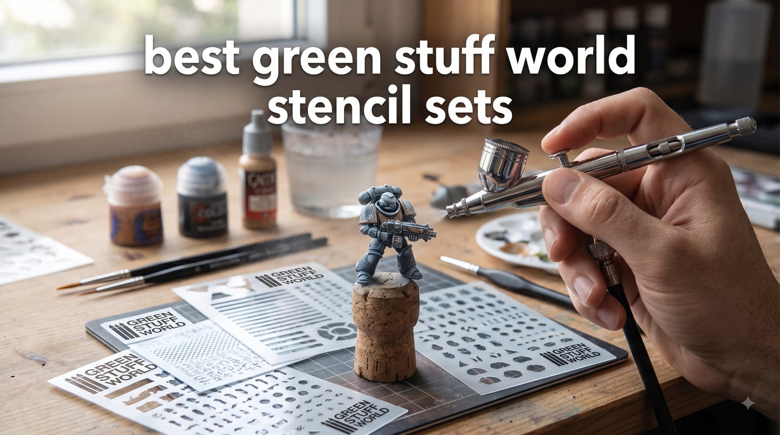 best green stuff world stencil sets