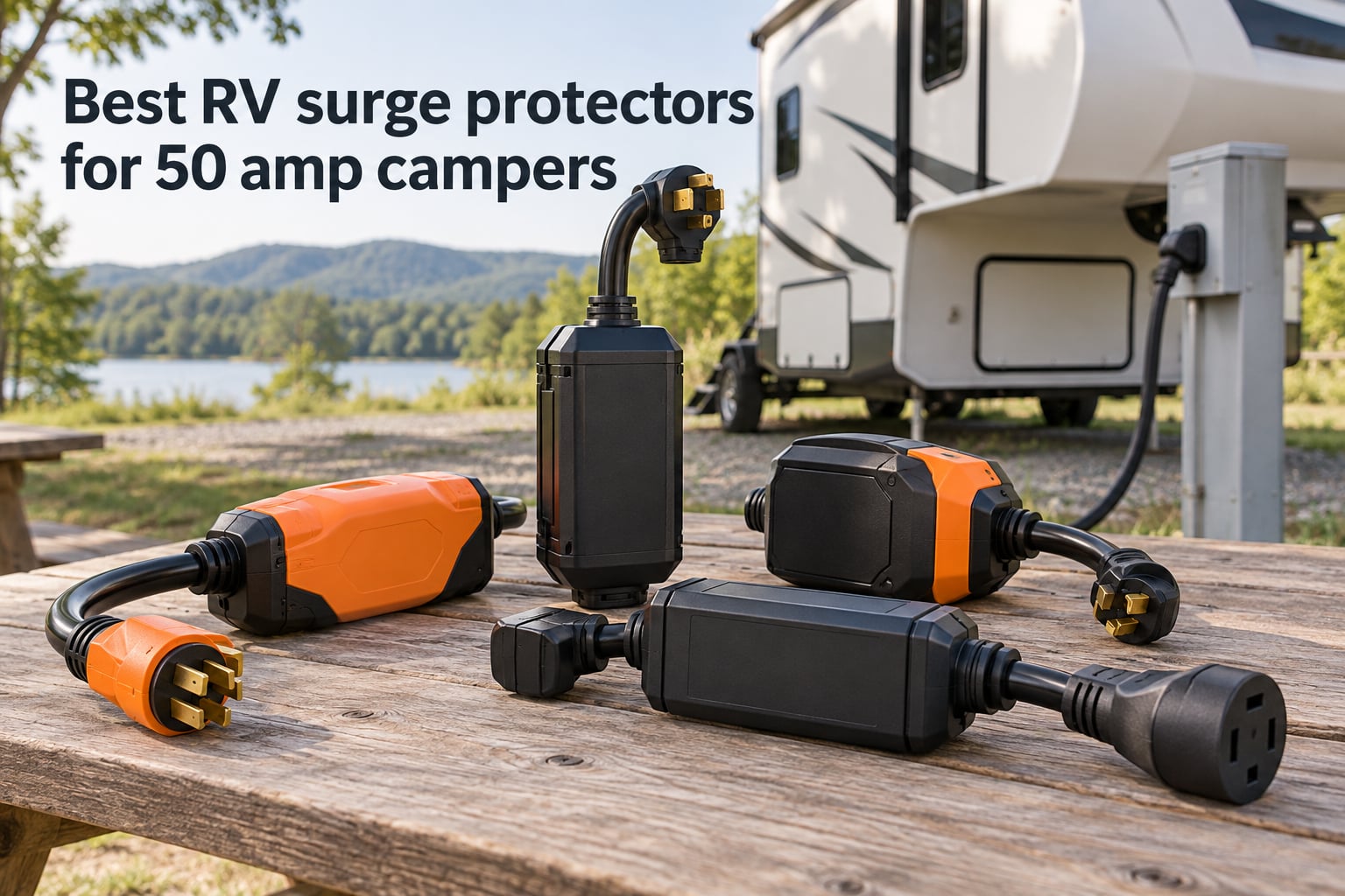 Best RV surge protectors for 50 amp campers