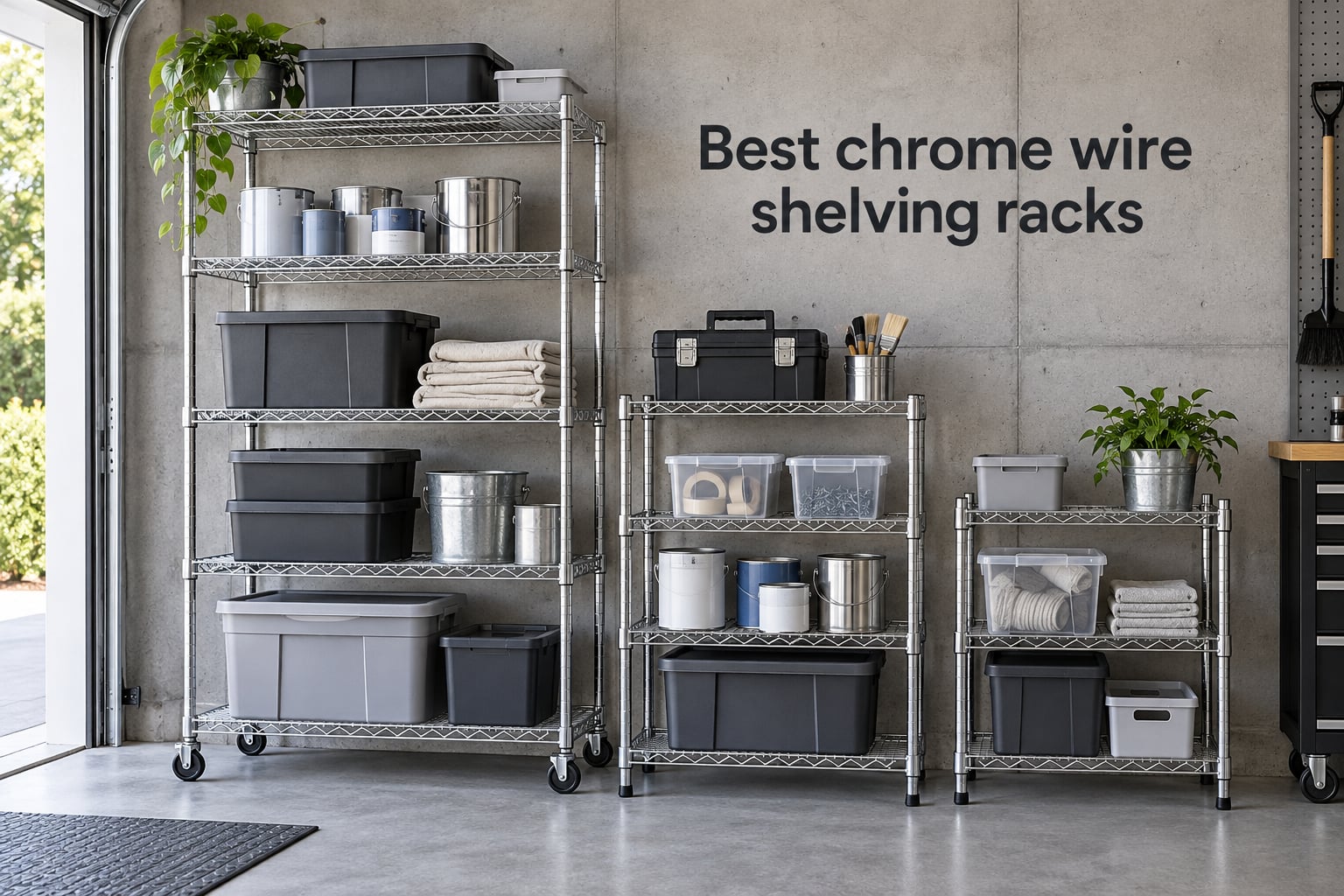 Best chrome wire shelving racks