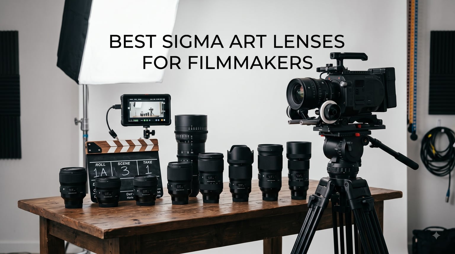 best sigma art lenses for filmmakers
