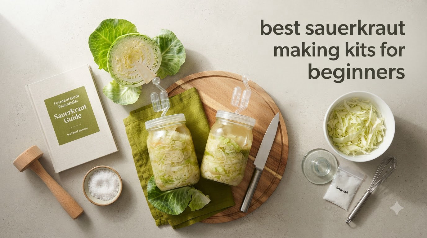 best sauerkraut making kits for beginners