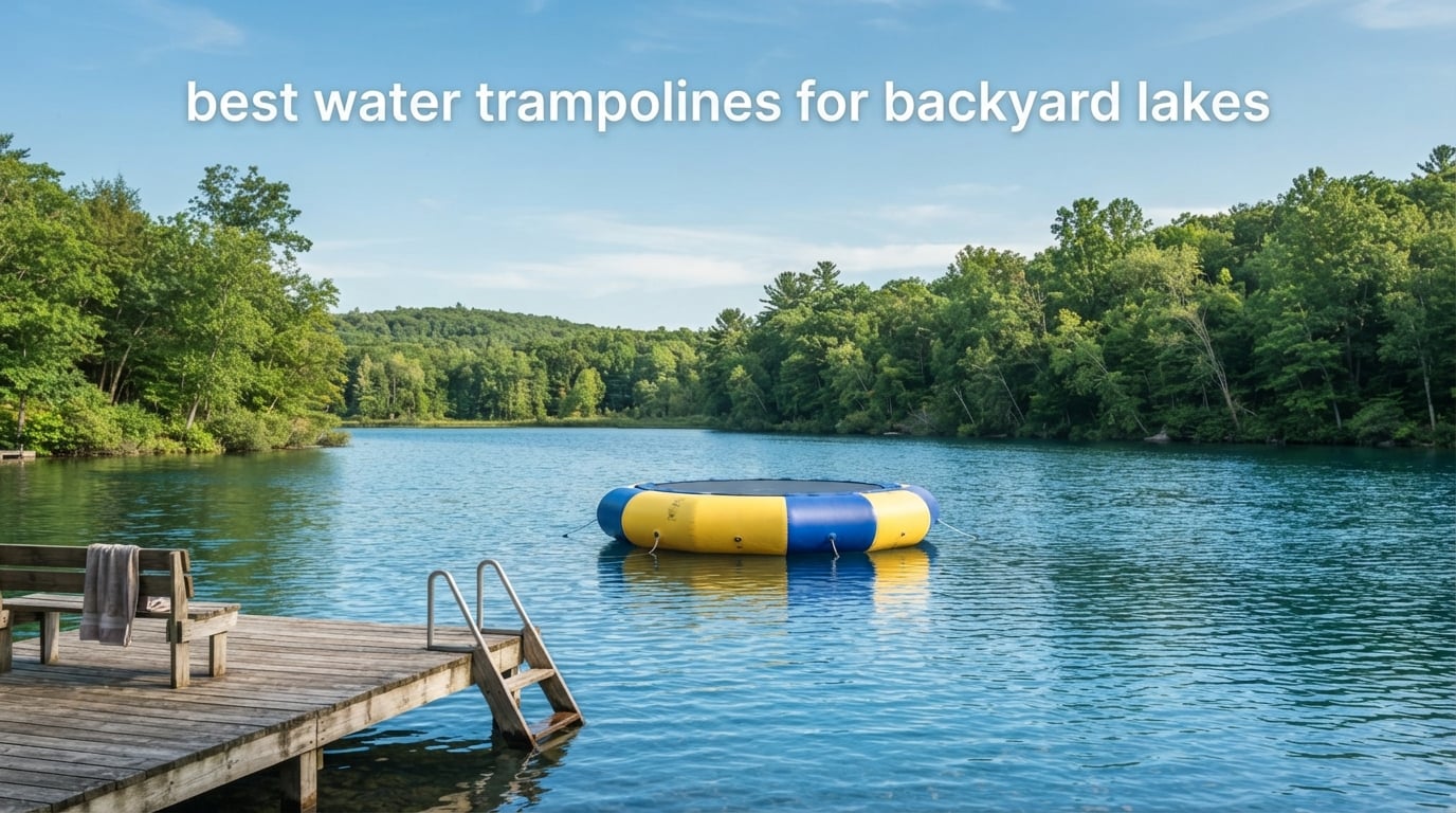 best water trampolines for backyard lakes