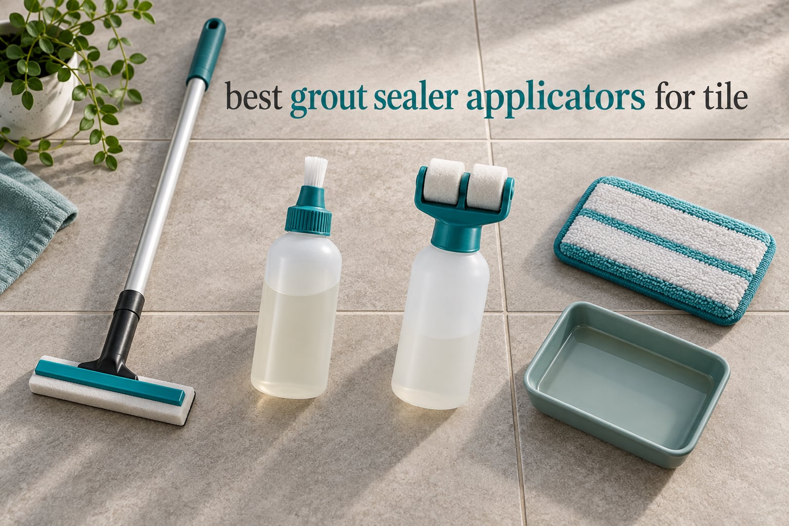 best grout sealer applicators for tile