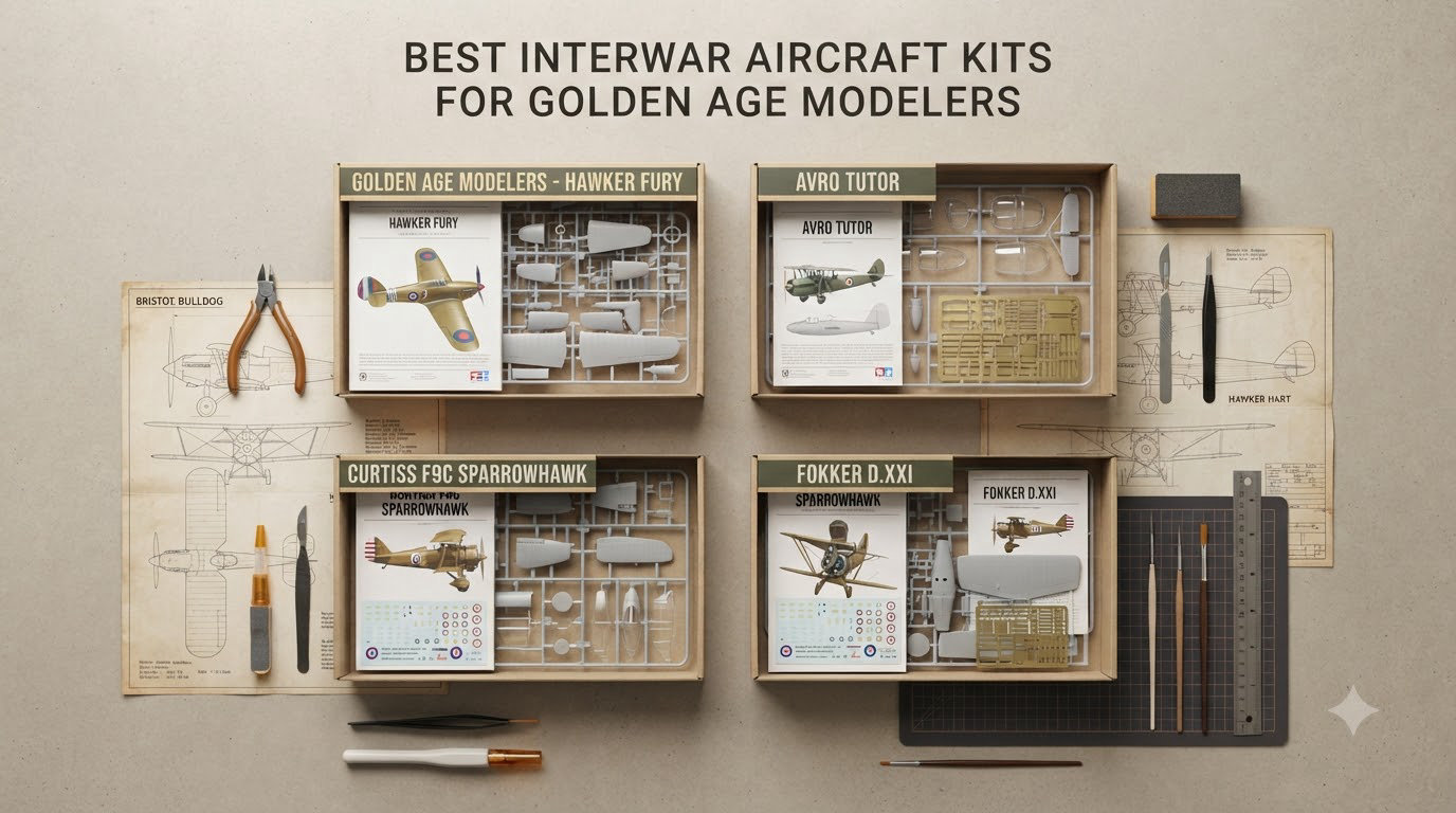best interwar aircraft kits for golden age modelers