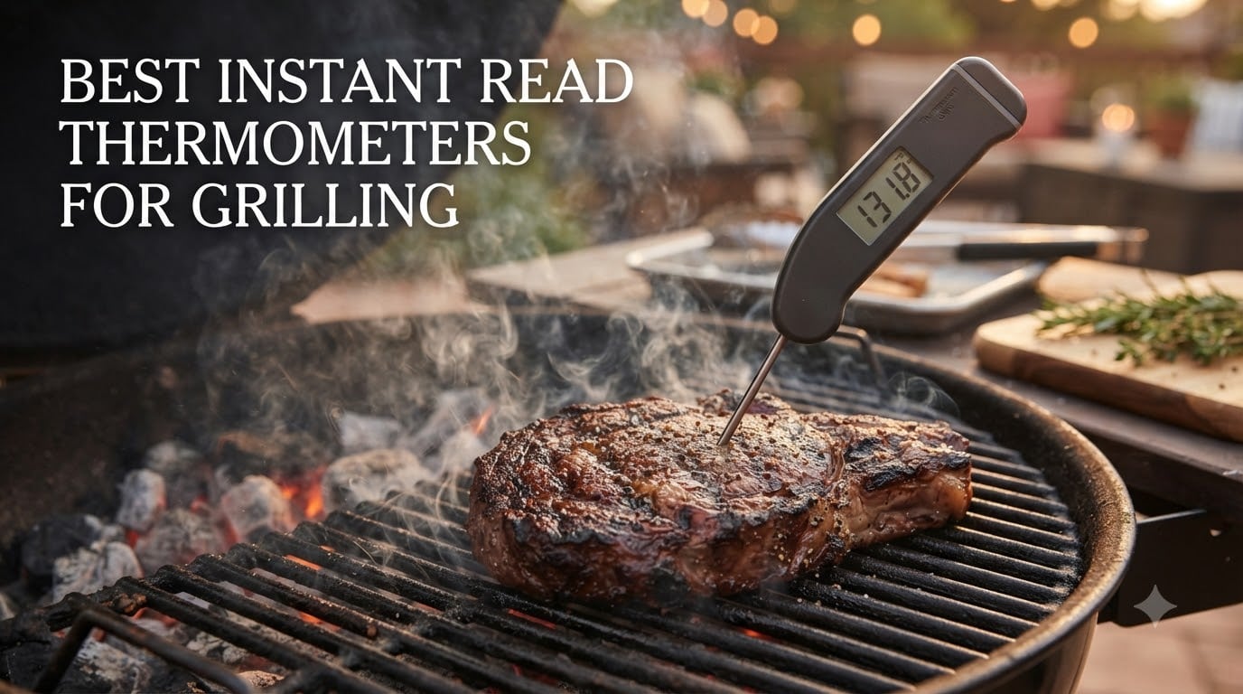 best instant read thermometers for grilling