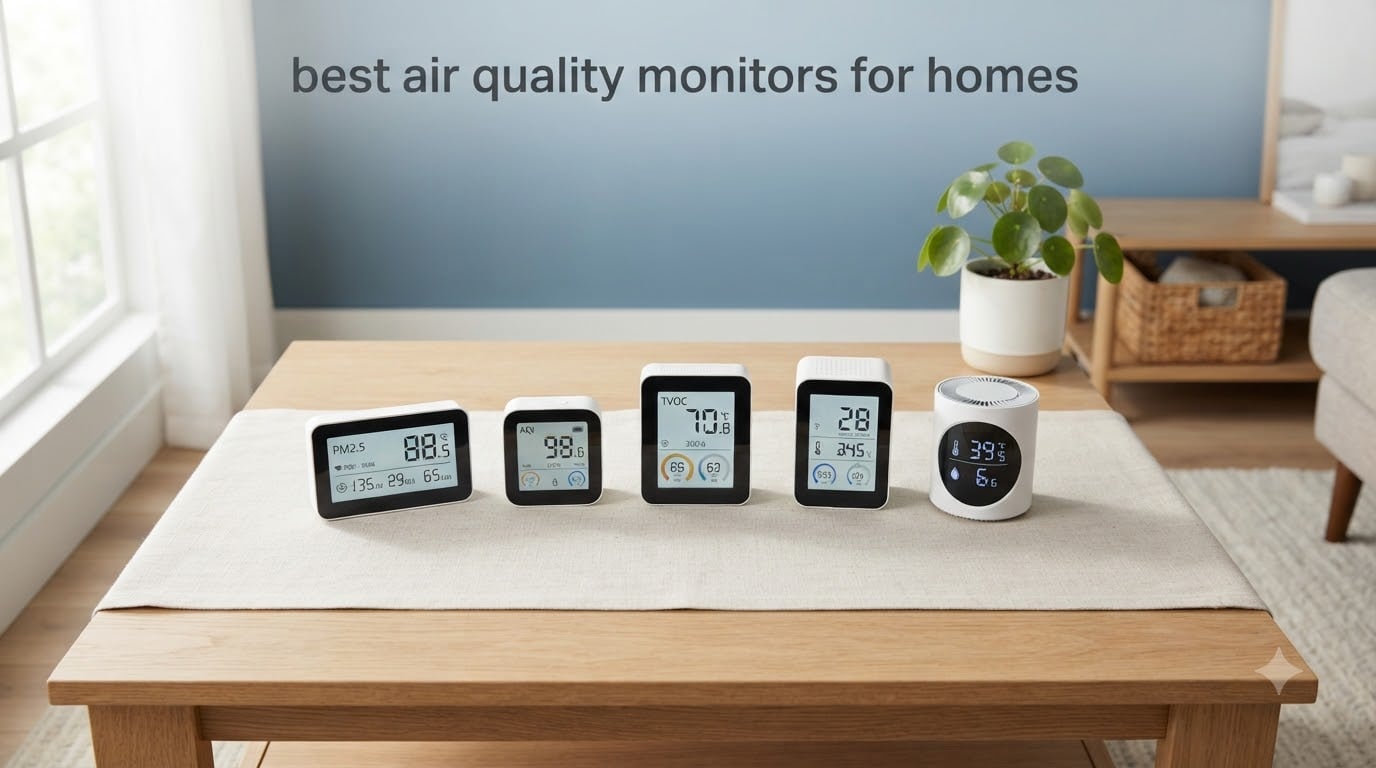 best air quality monitors for homes
