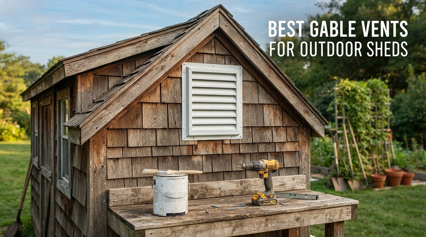 best gable vents for outdoor sheds