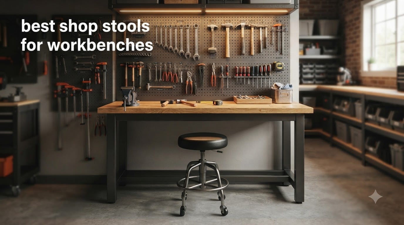best shop stools for workbenches