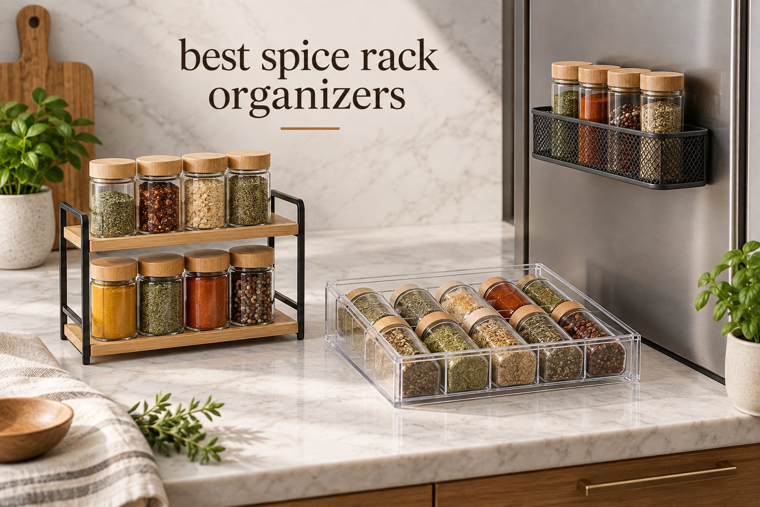 best spice rack organizers