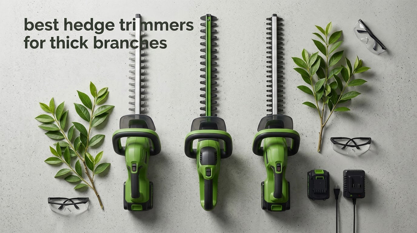 best hedge trimmers for thick branches