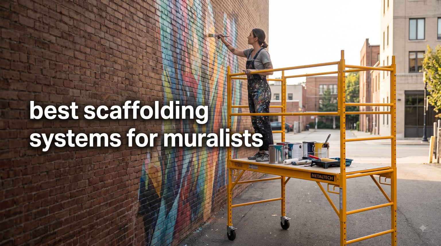 best scaffolding systems for muralists