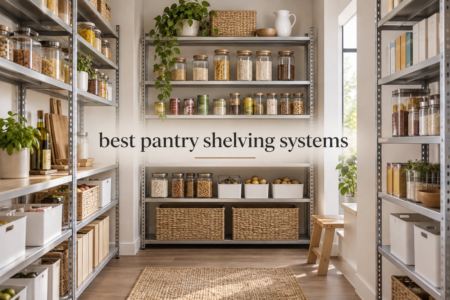 best pantry shelving systems