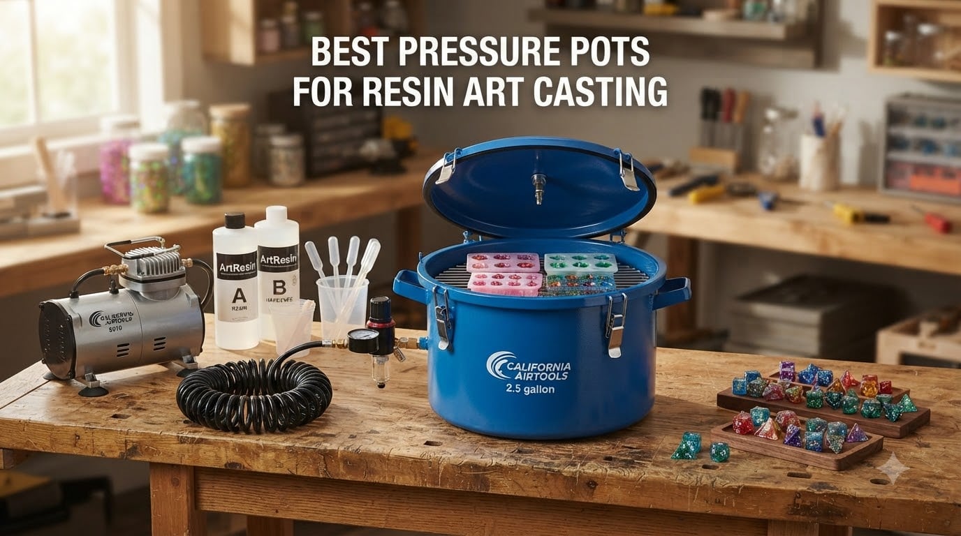 best pressure pots for resin art casting