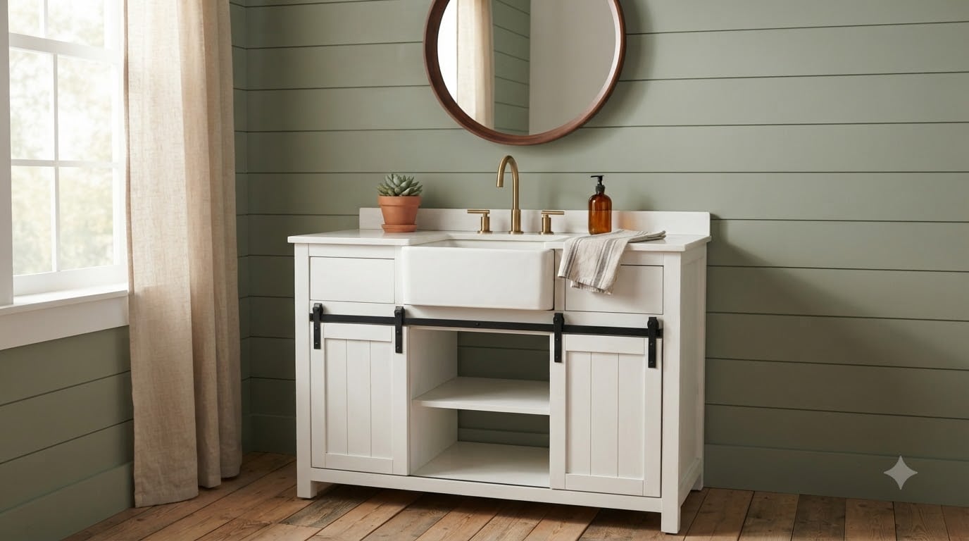 Best farmhouse vanities for bathrooms