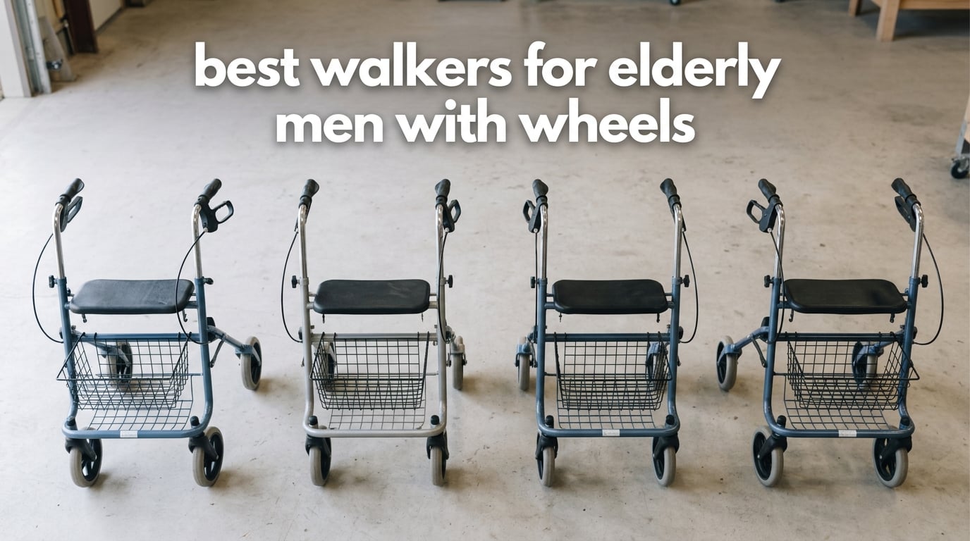best walkers for elderly men with wheels