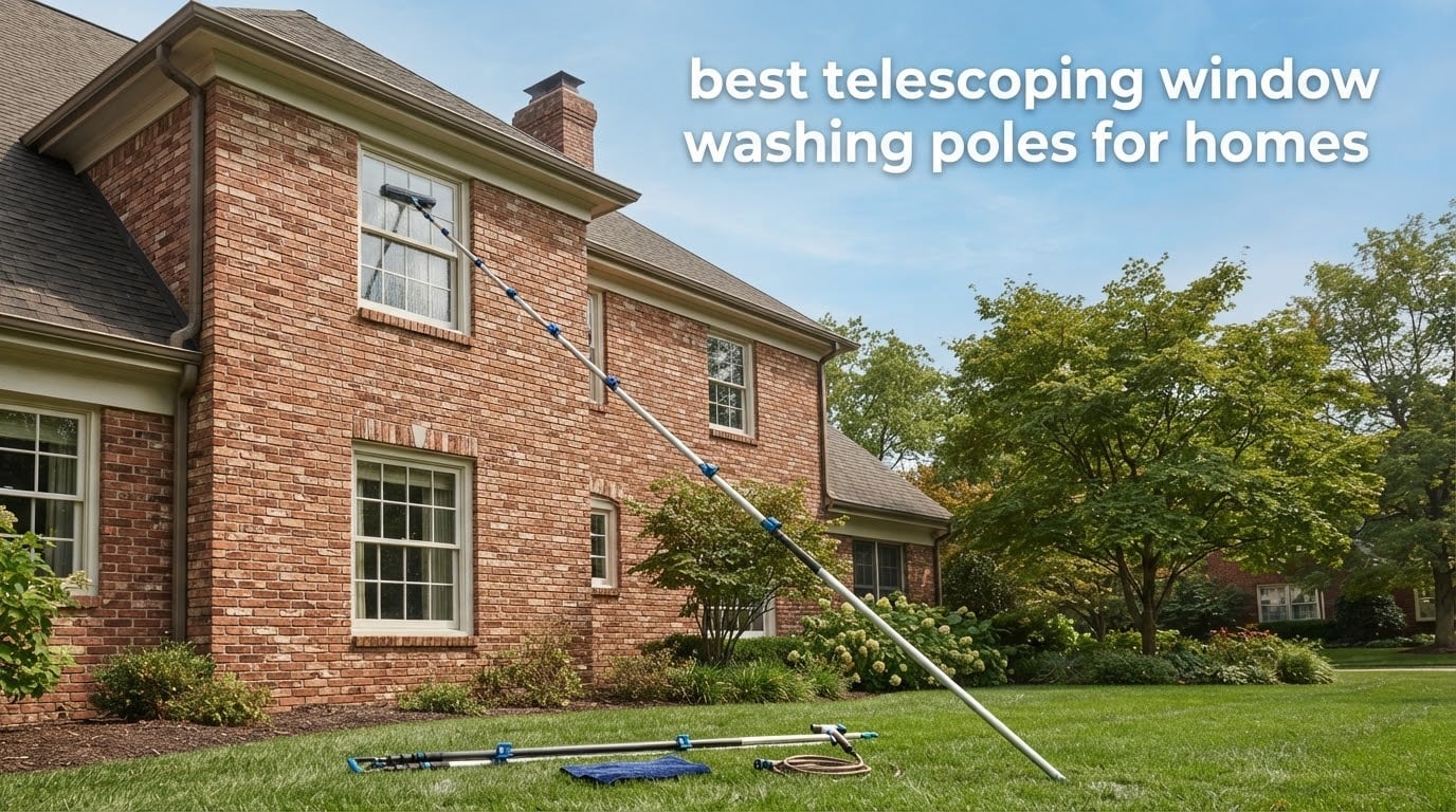 best telescoping window washing poles for homes