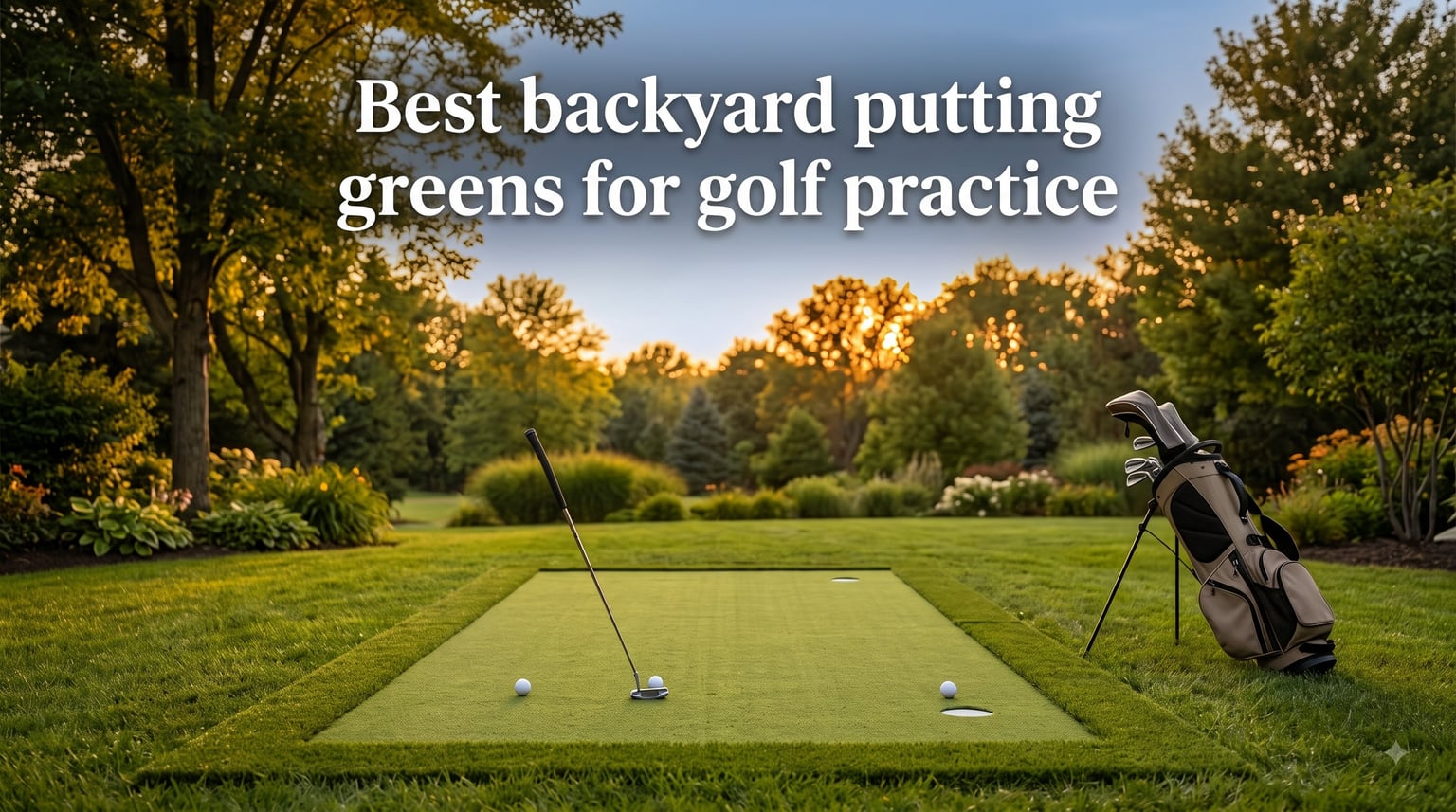 Best backyard putting greens for golf practice