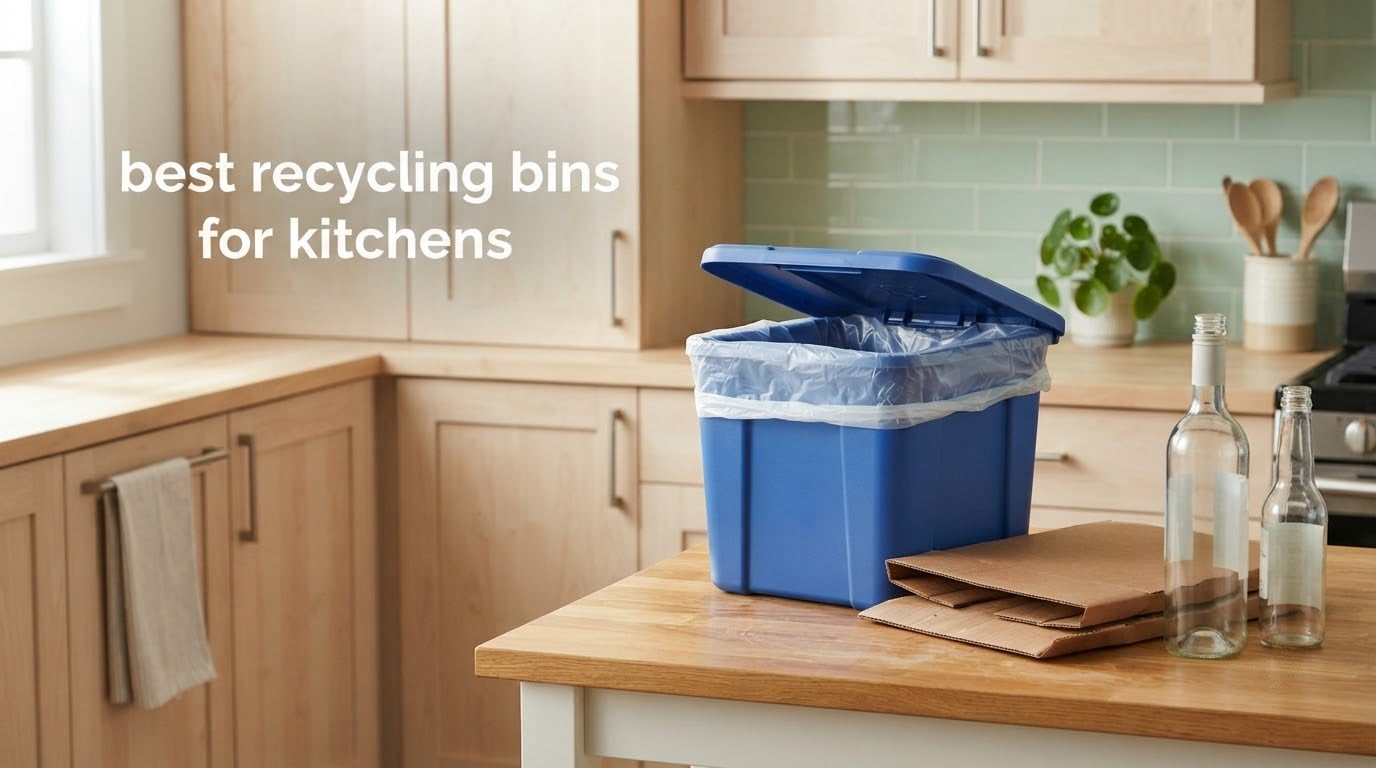 best recycling bins for kitchens