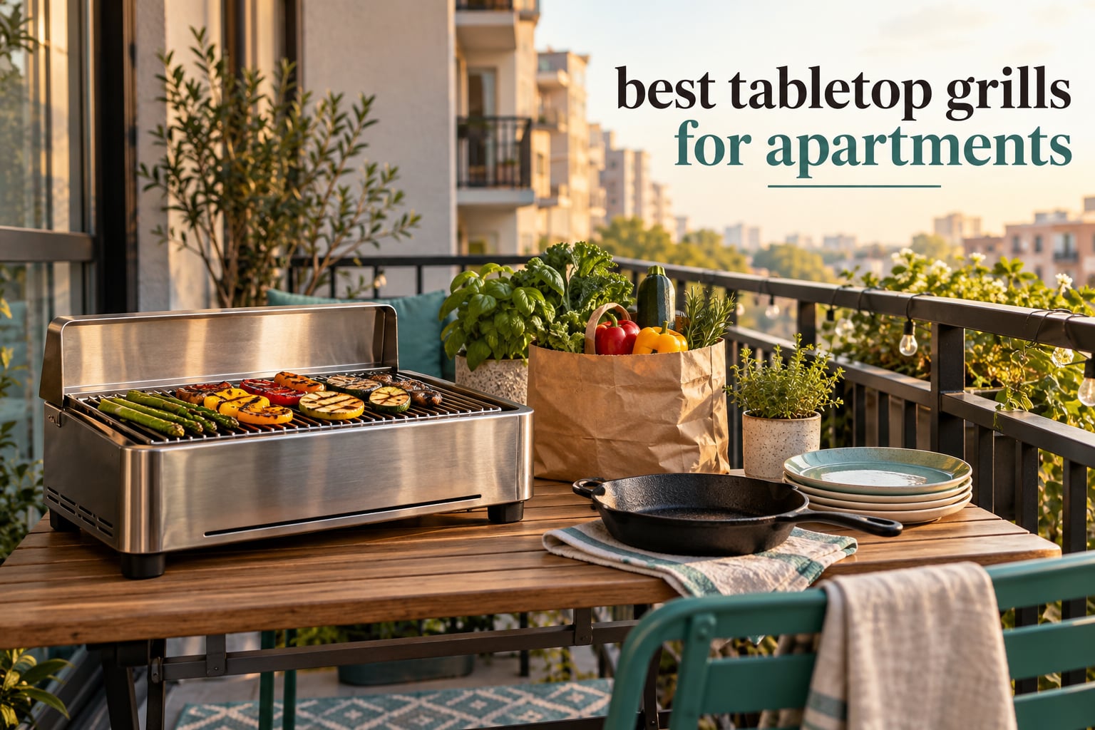best tabletop grills for apartments