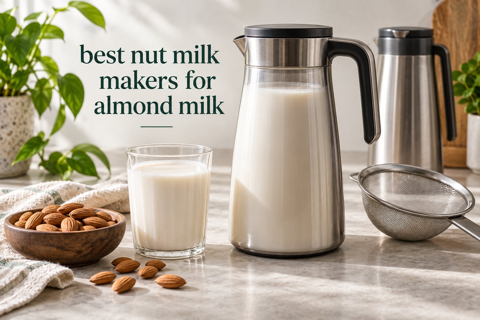 best nut milk makers for almond milk