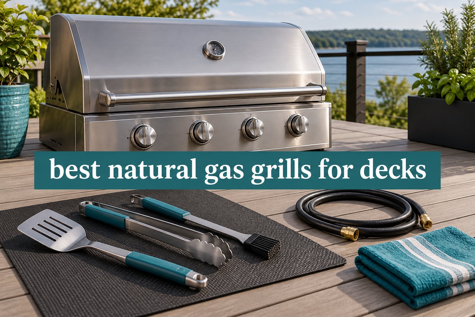 best natural gas grills for decks