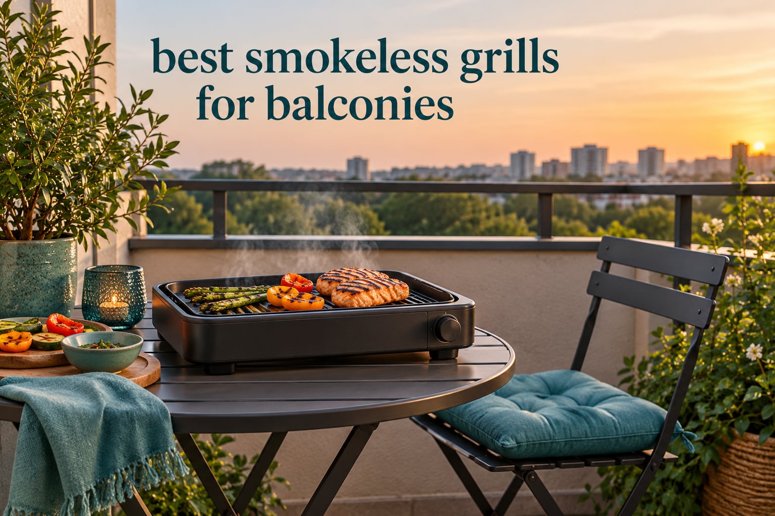 best smokeless grills for balconies