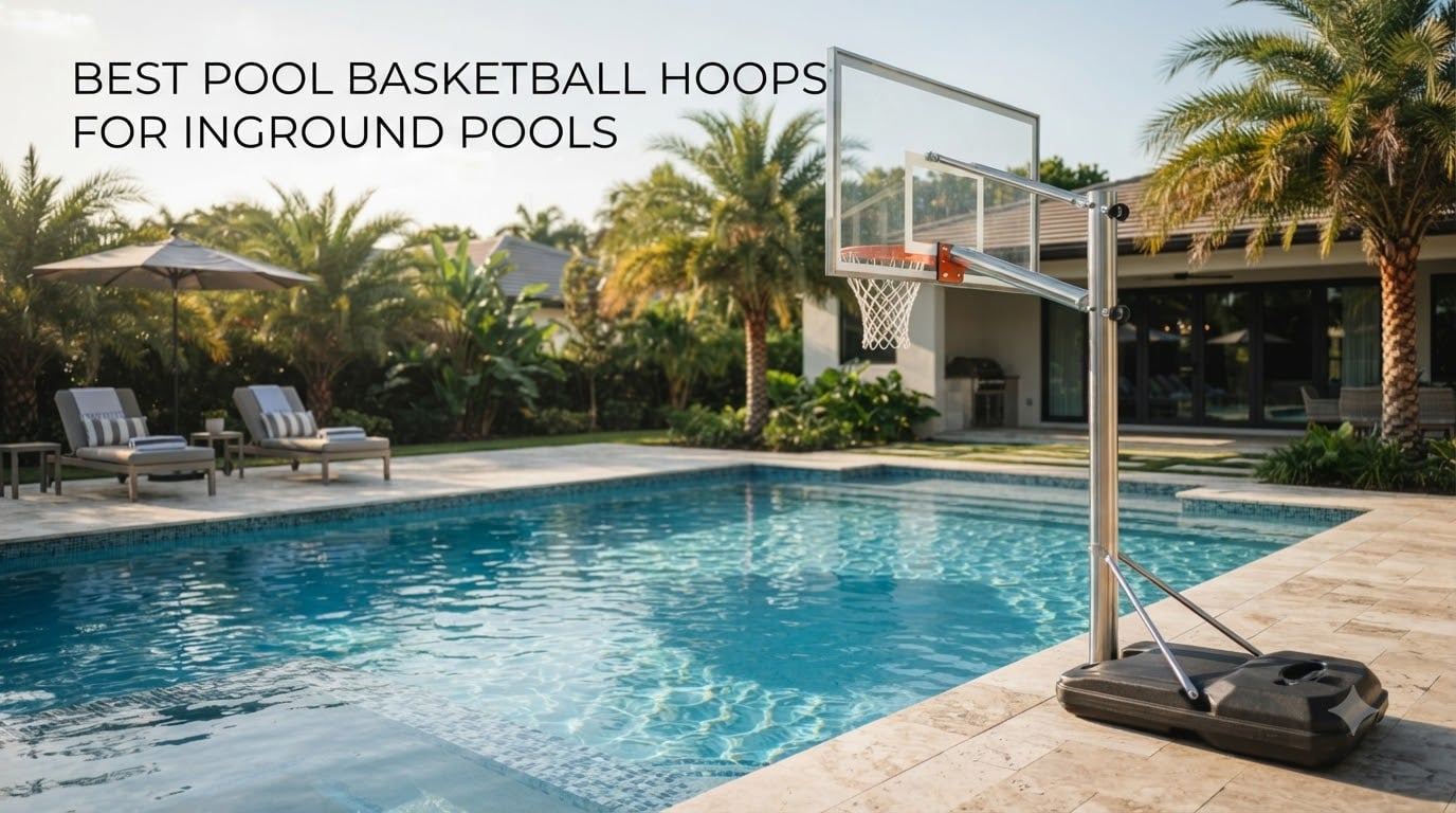 best pool basketball hoops for inground pools