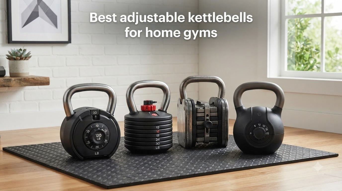 Best adjustable kettlebells for home gyms