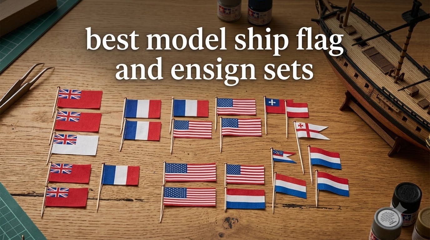 best model ship flag and ensign sets