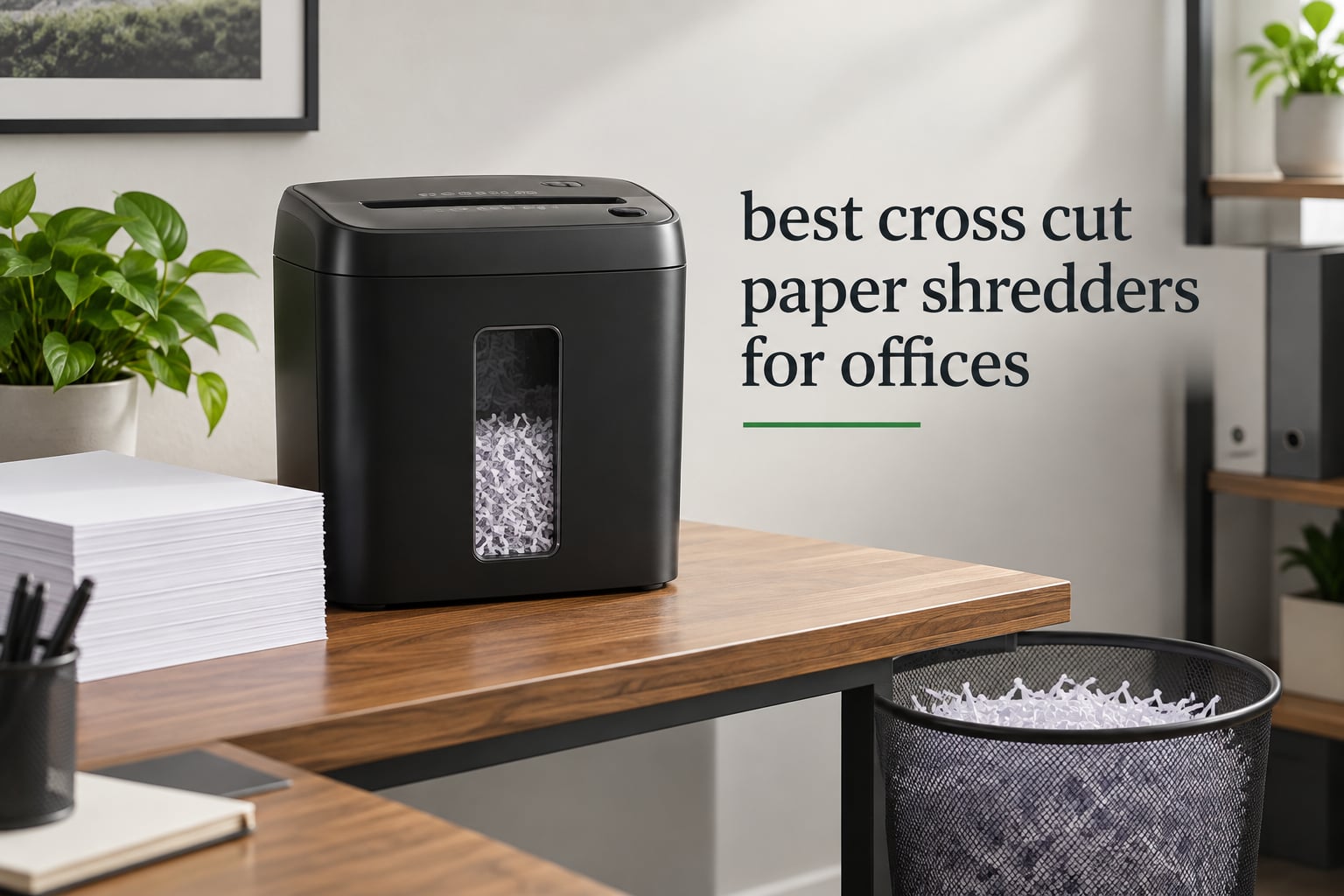 best cross cut paper shredders for offices