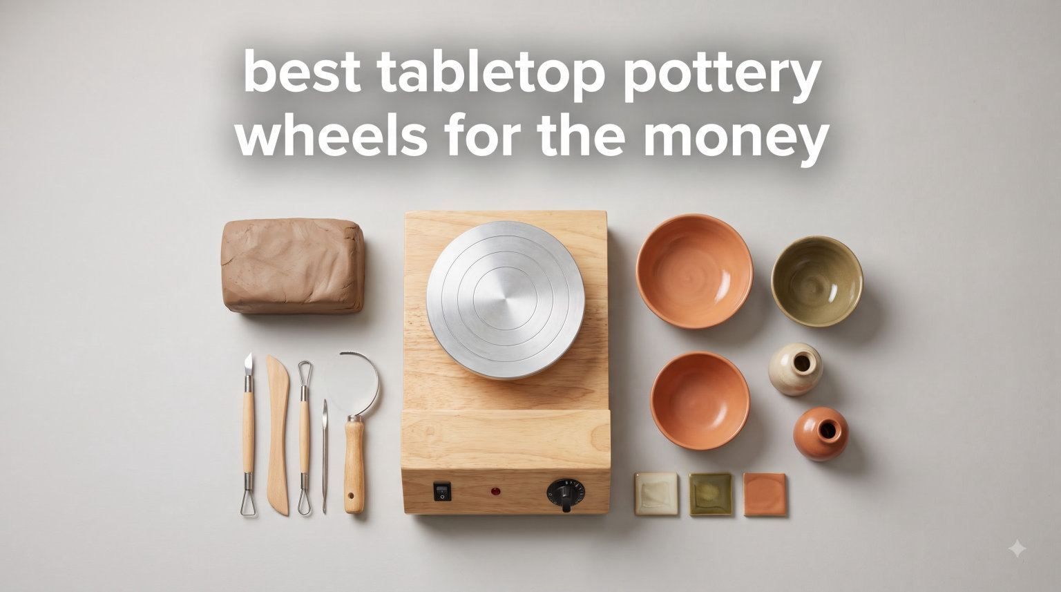 best tabletop pottery wheels for the money