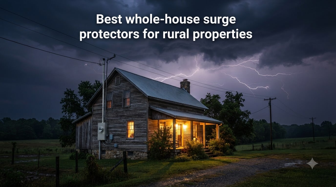 Best whole-house surge protectors for rural properties