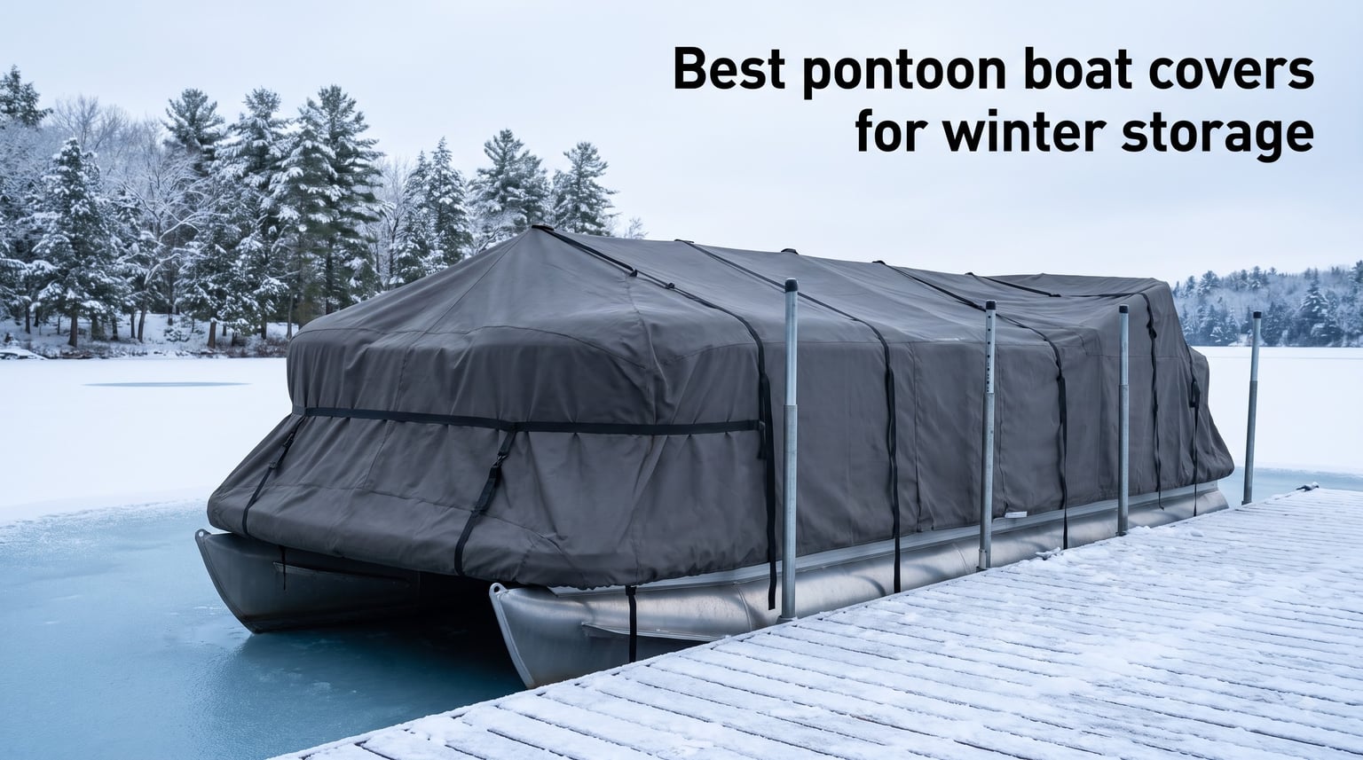 Best pontoon boat covers for winter storage