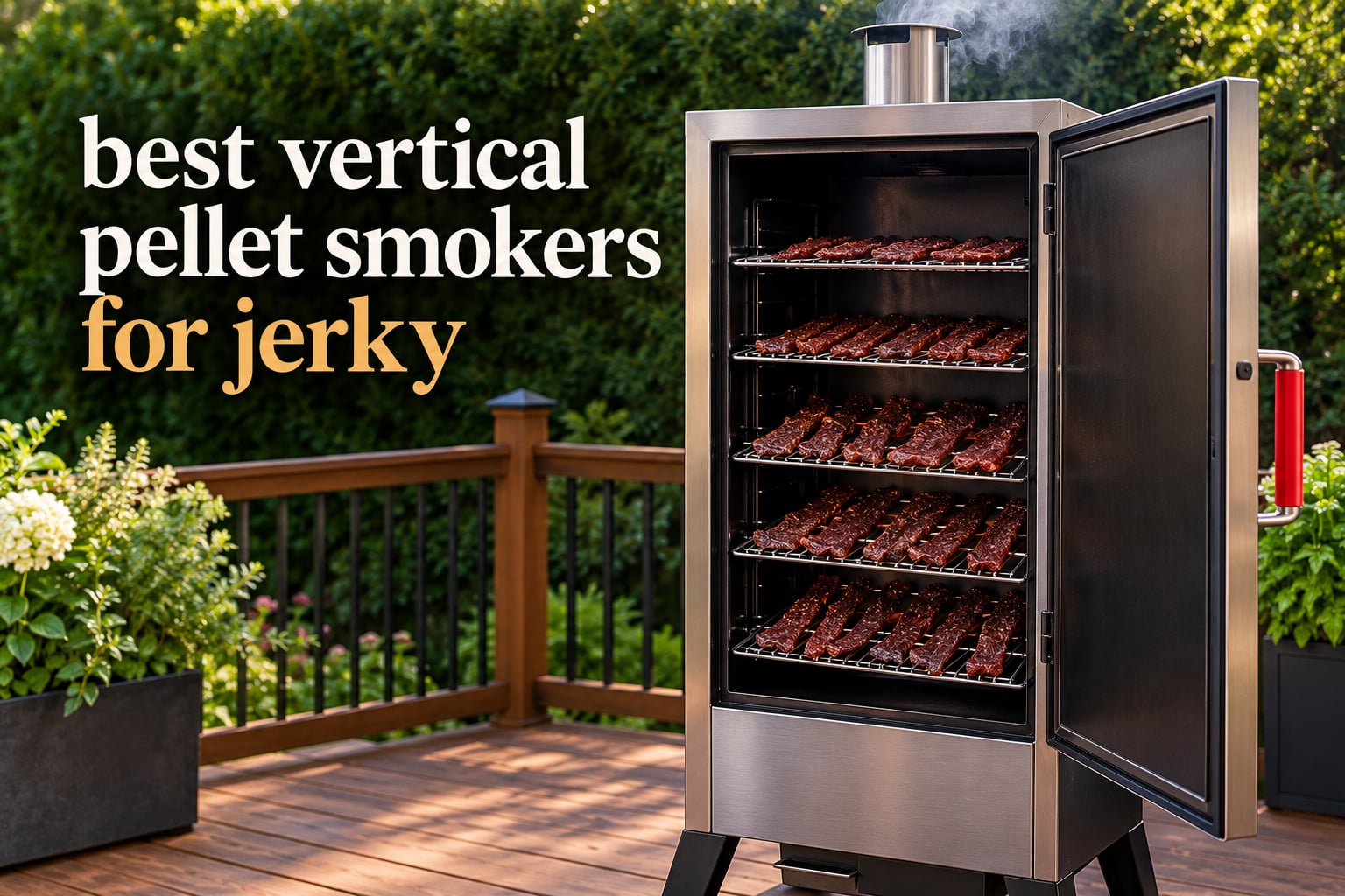best vertical pellet smokers for jerky