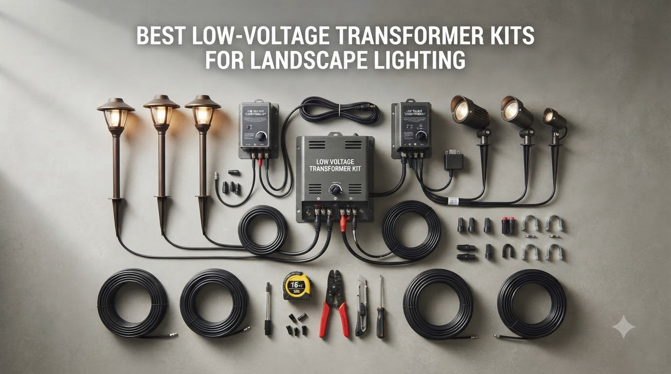 Best low-voltage transformer kits for landscape lighting