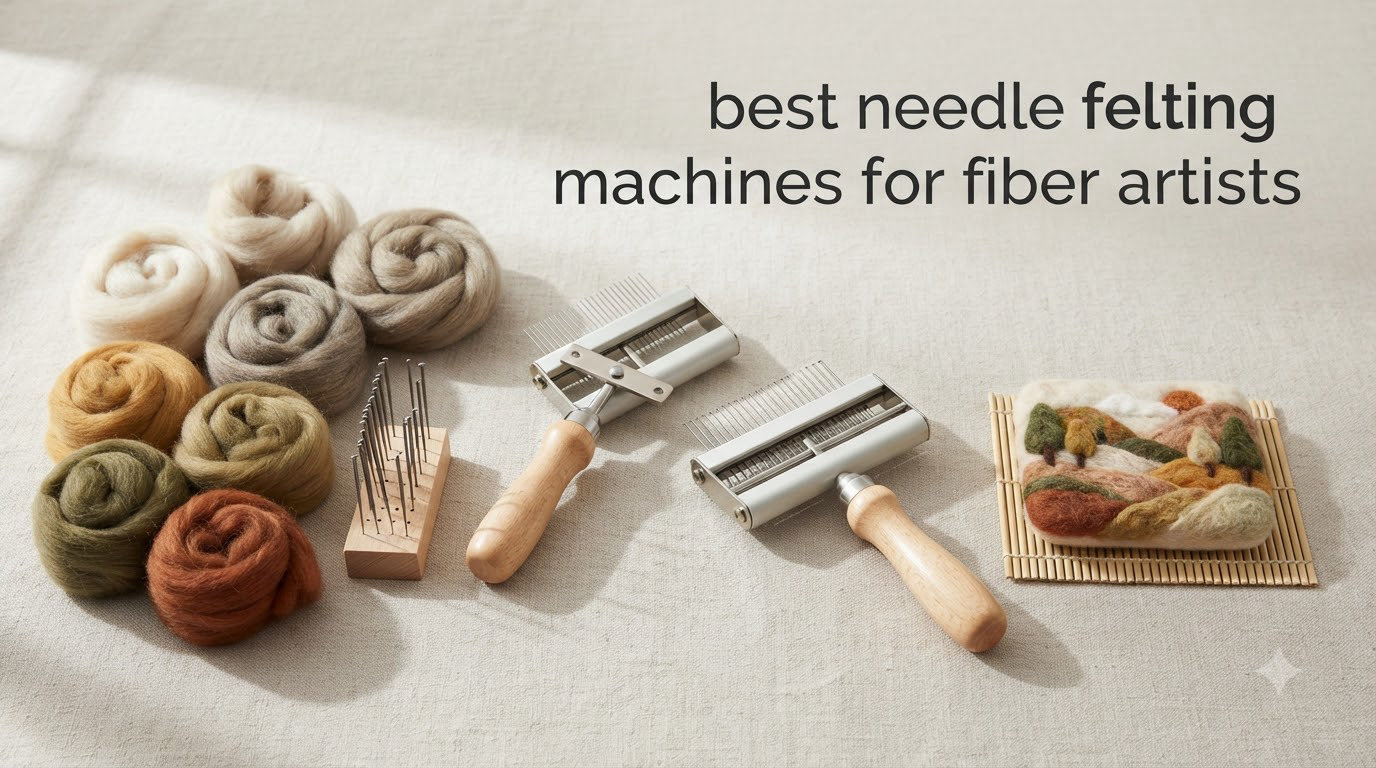 best needle felting machines for fiber artists