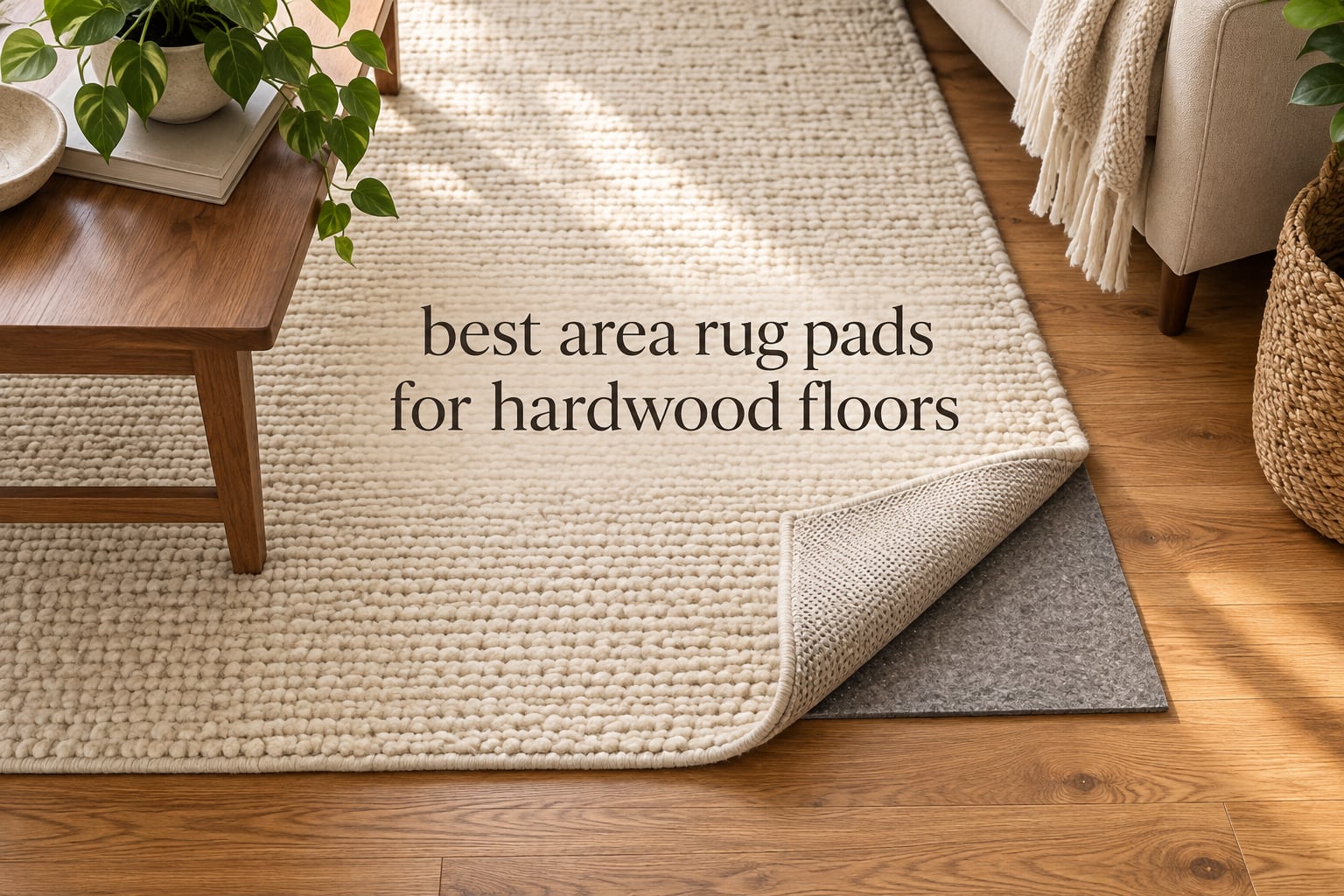 best area rug pads for hardwood floors